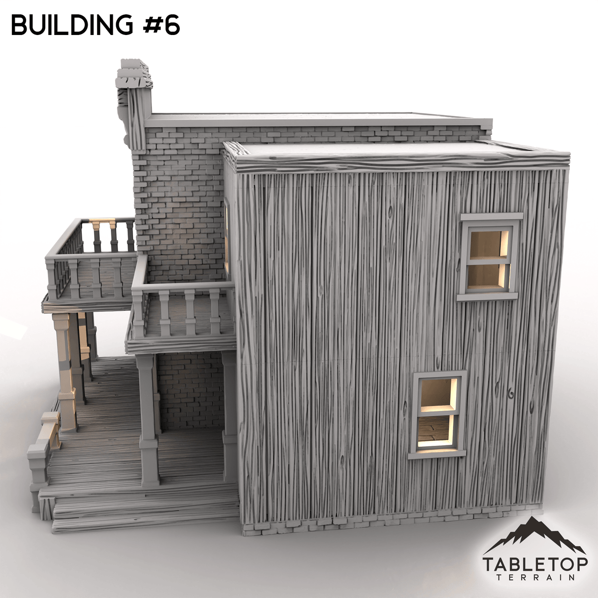 Tabletop Terrain Terrain Dreadwood Building 6