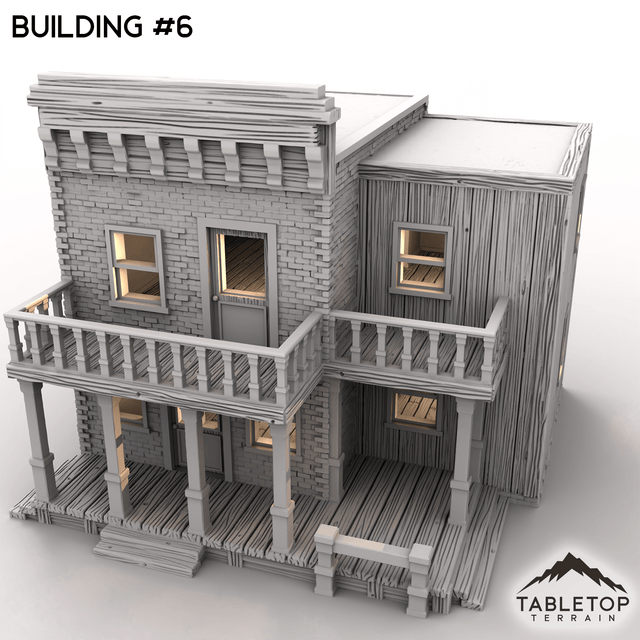Tabletop Terrain Terrain Dreadwood Building 6