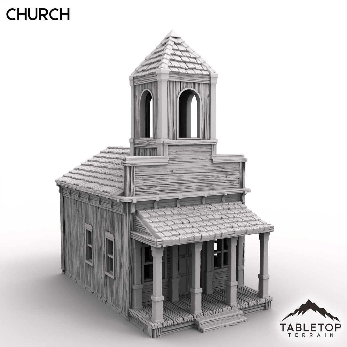 Tabletop Terrain Terrain Dreadwood Church