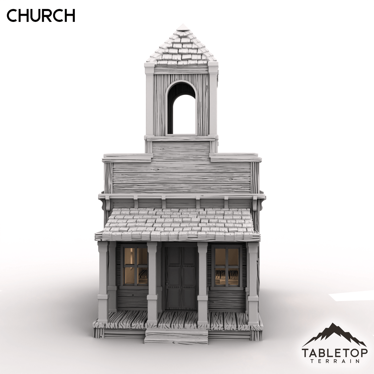 Tabletop Terrain Terrain Dreadwood Church