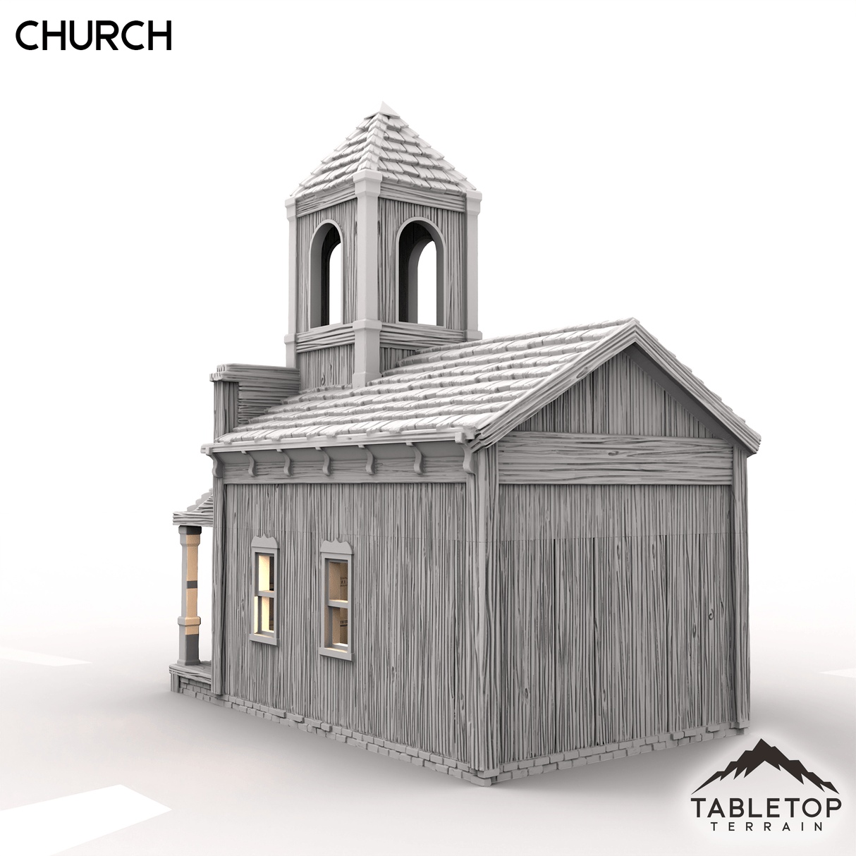 Tabletop Terrain Terrain Dreadwood Church