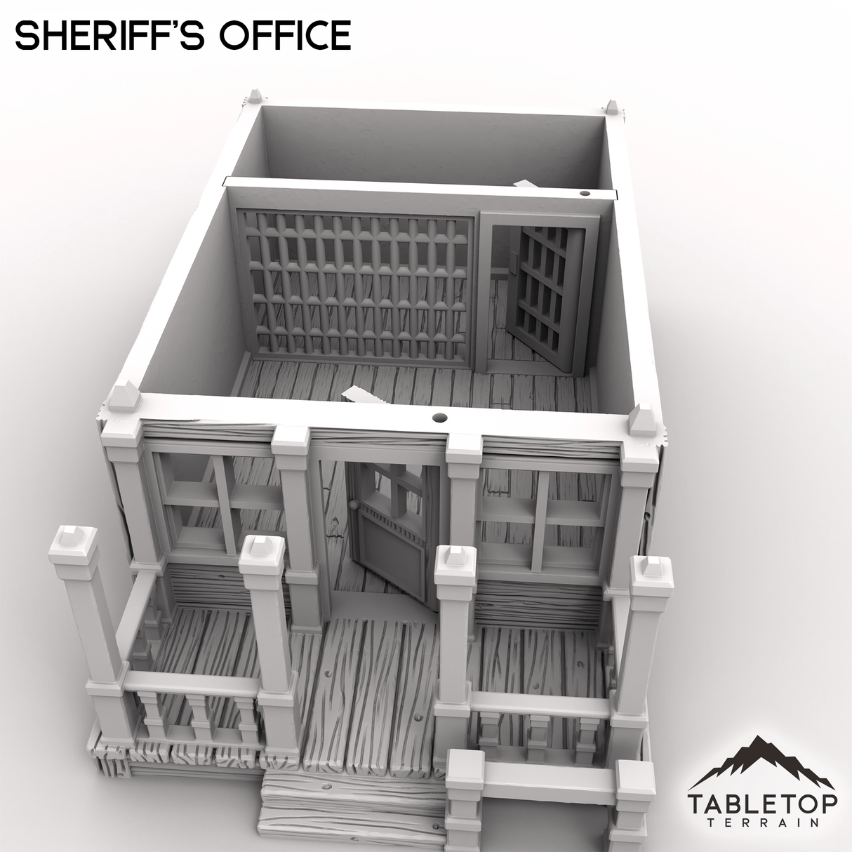 Tabletop Terrain Terrain Dreadwood Sheriff's Office