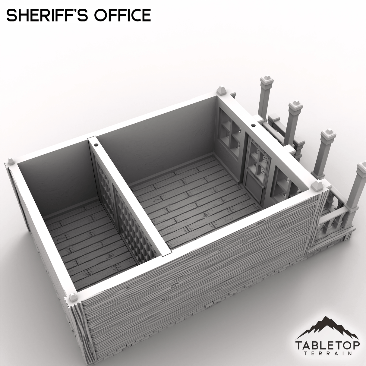 Tabletop Terrain Terrain Dreadwood Sheriff's Office
