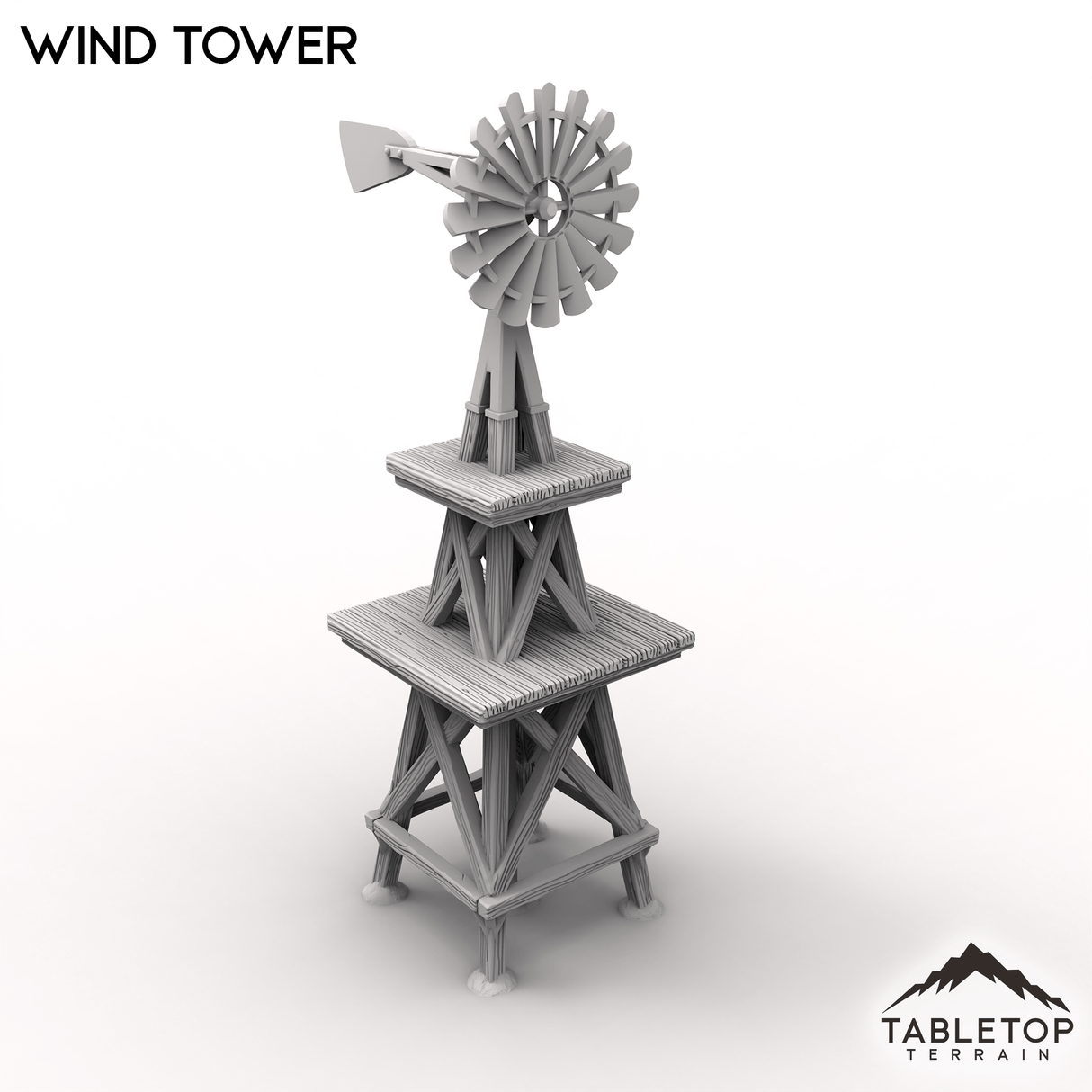 Tabletop Terrain Terrain Dreadwood Wind Tower