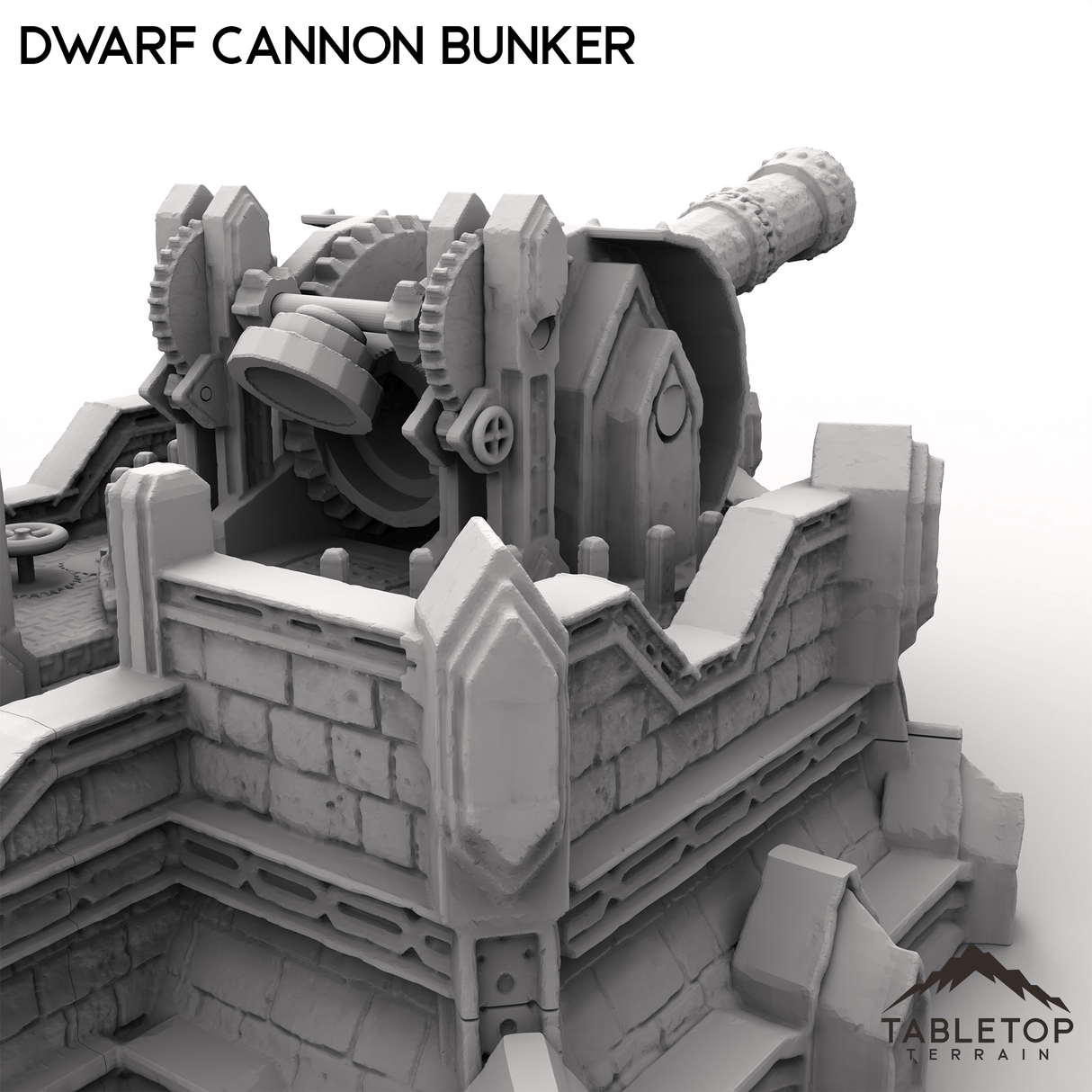 Tabletop Terrain Terrain Dwarf Cannon Bunker