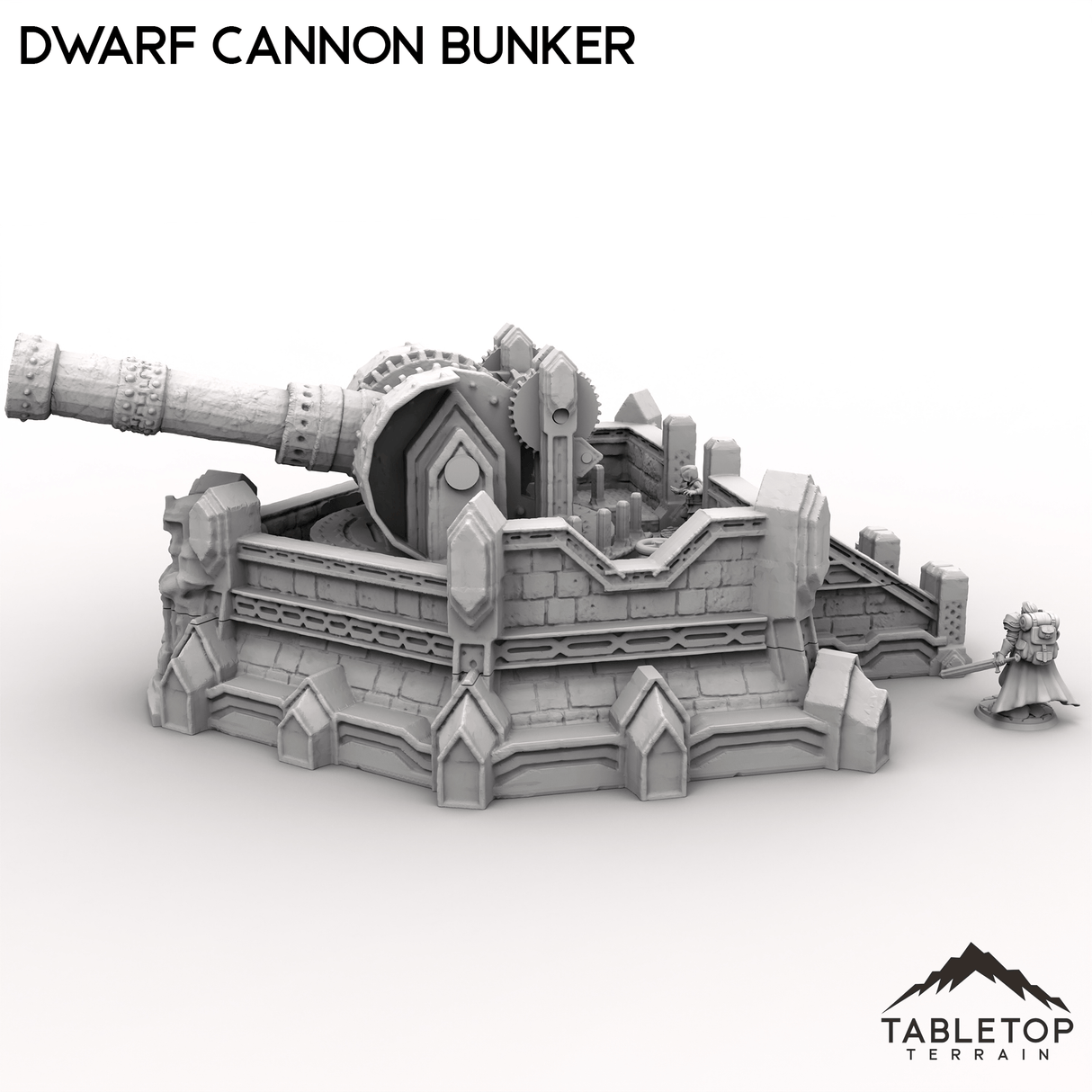 Tabletop Terrain Terrain Dwarf Cannon Bunker
