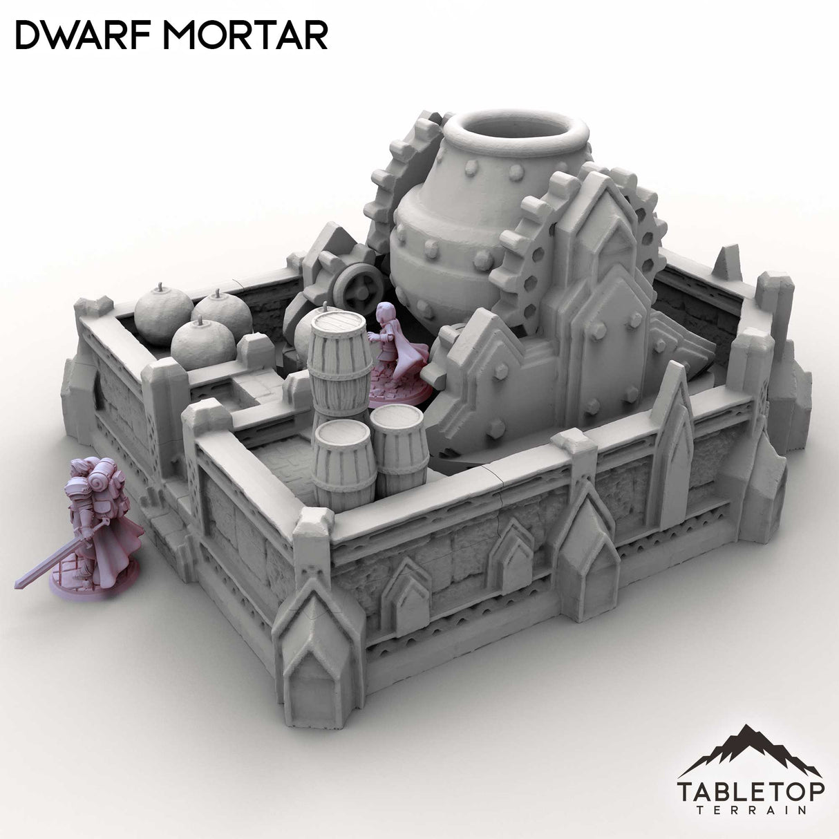 Tabletop Terrain Terrain Dwarf Mortar