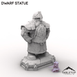 Tabletop Terrain Terrain Dwarf Statue