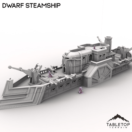 Tabletop Terrain Terrain Dwarf Steam Ship