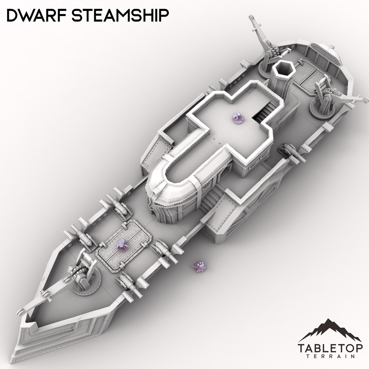 Tabletop Terrain Terrain Dwarf Steam Ship