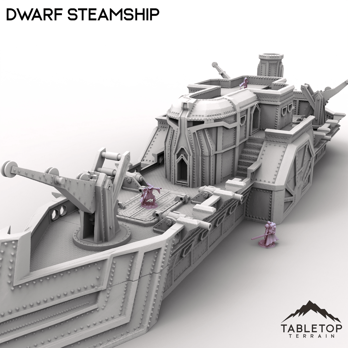 Tabletop Terrain Terrain Dwarf Steam Ship