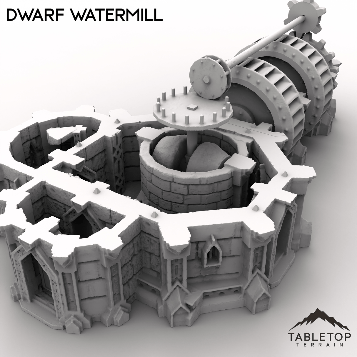 Tabletop Terrain Terrain Dwarf Watermill