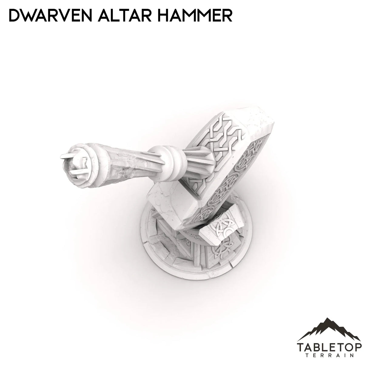 Tabletop Terrain Terrain Dwarven Altar Hammer
