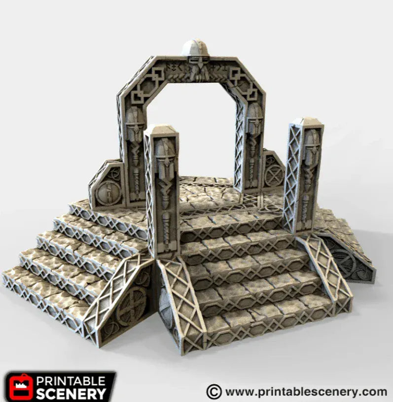 Tabletop Terrain Terrain Dwarven Portal - Fantasy Terrain
