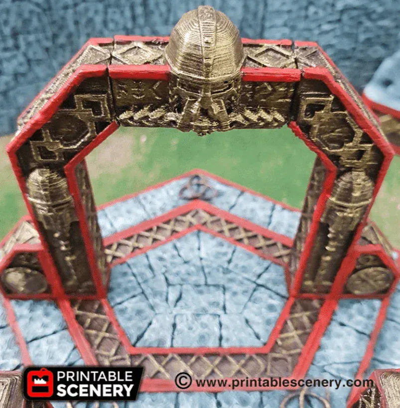 Tabletop Terrain Terrain Dwarven Portal - Fantasy Terrain