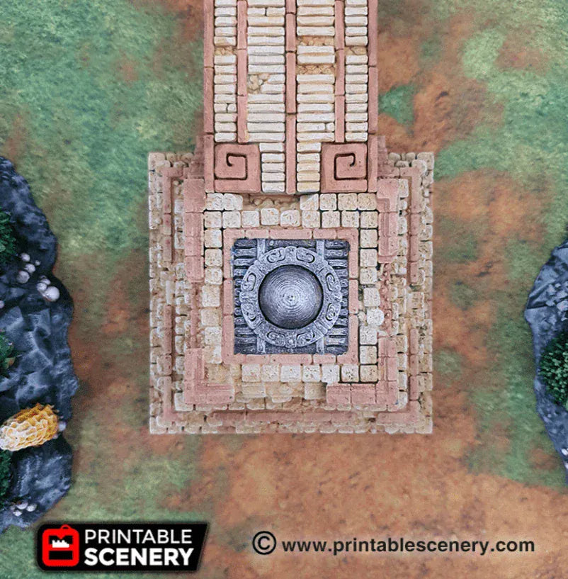 Tabletop Terrain Terrain Eden Central Ruins - Fantasy Terrain