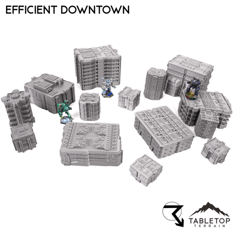 Tabletop Terrain Terrain Efficient Downtown - 6mm