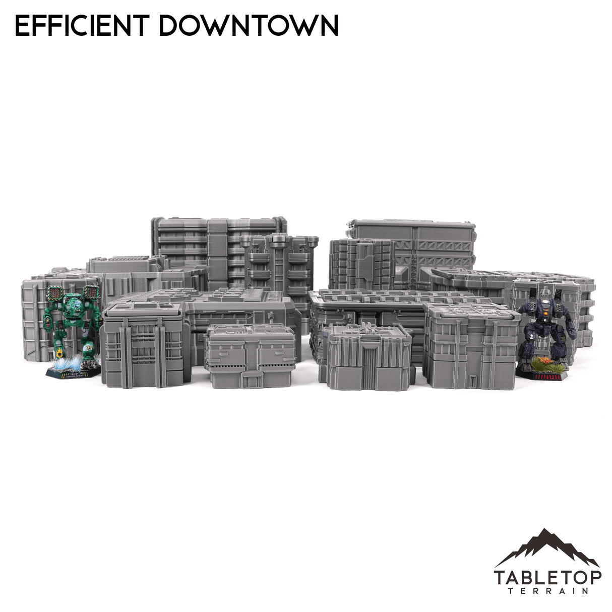 Tabletop Terrain Terrain Efficient Downtown - 6mm