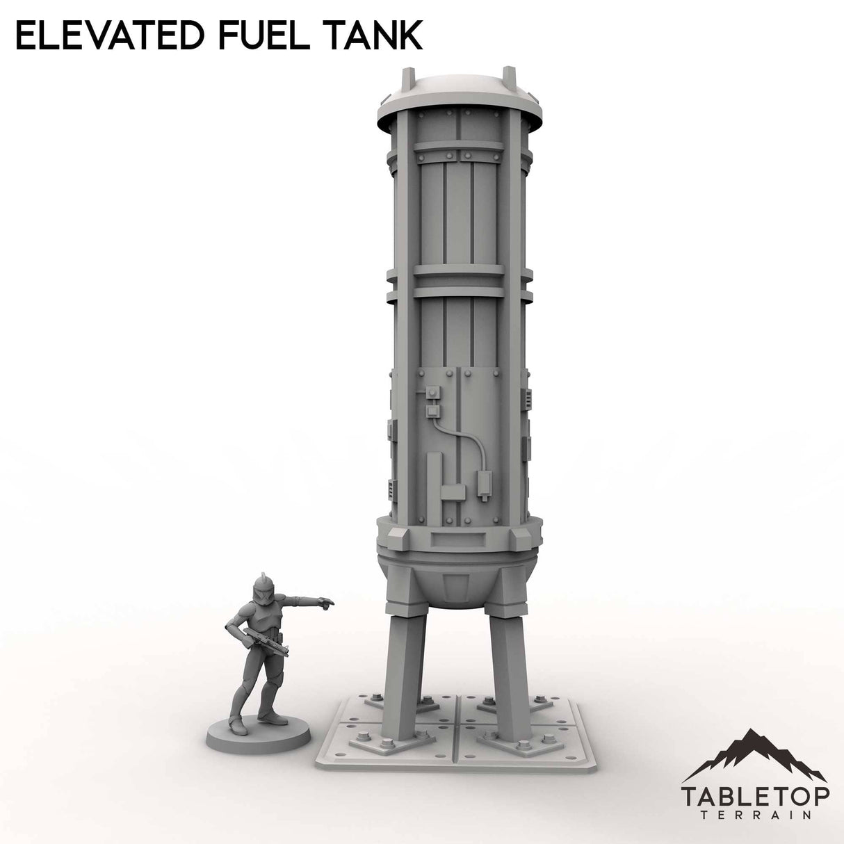 Tabletop Terrain Terrain Elevated Fuel Tank