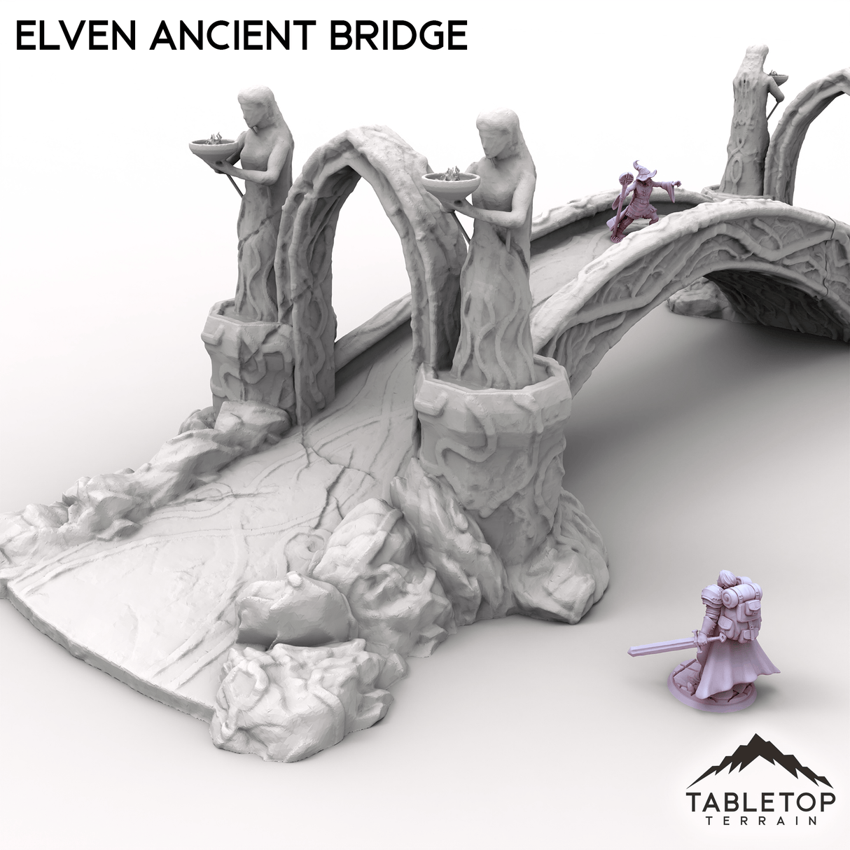 Tabletop Terrain Terrain Elven Ancient Bridge