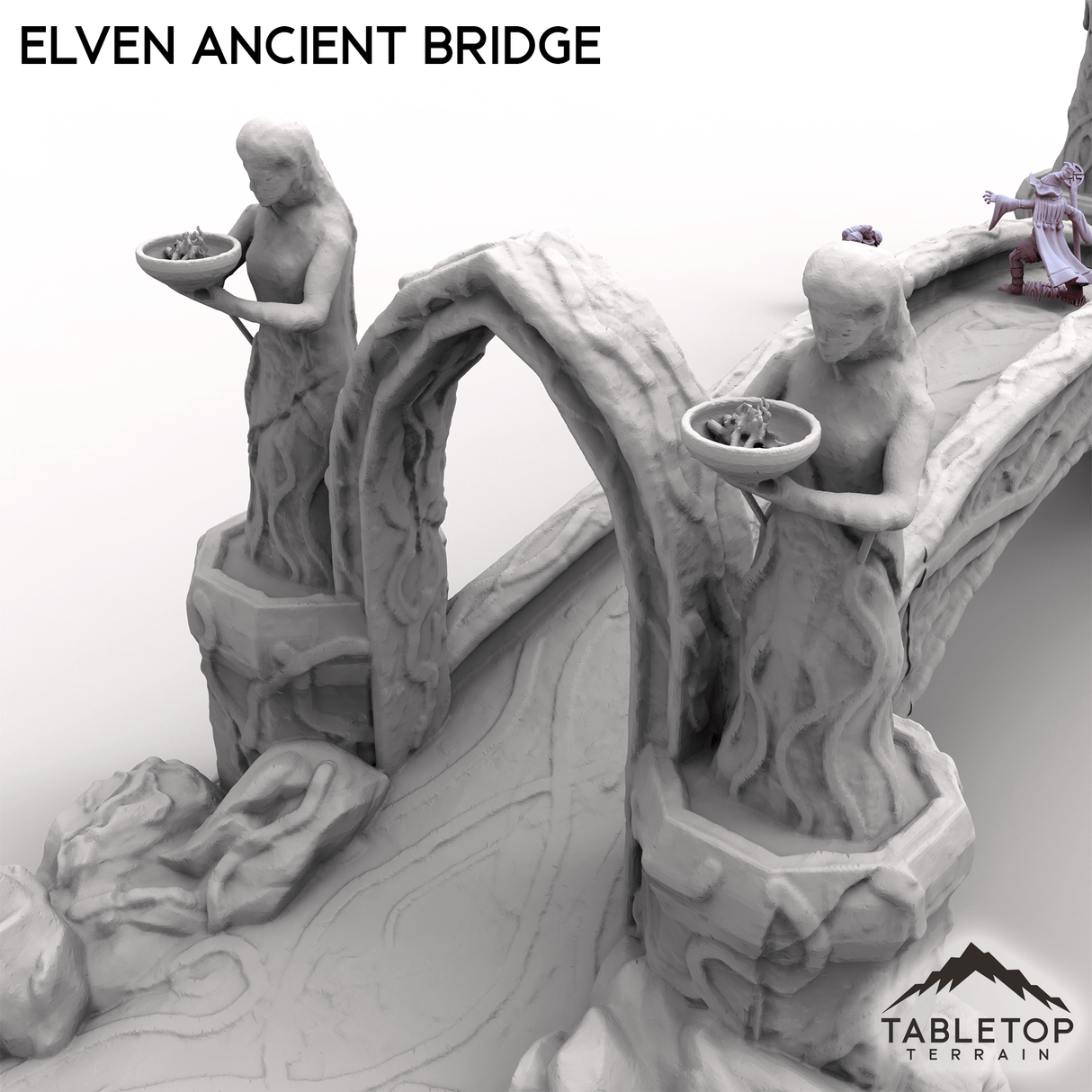 Tabletop Terrain Terrain Elven Ancient Bridge