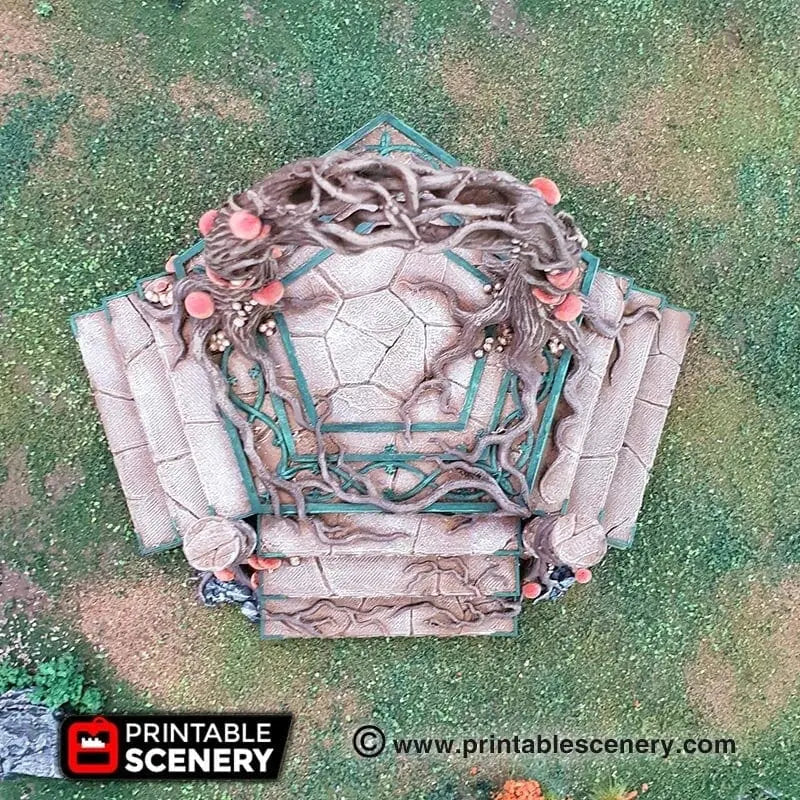 Tabletop Terrain Terrain Elven Portal - Fantasy Terrain