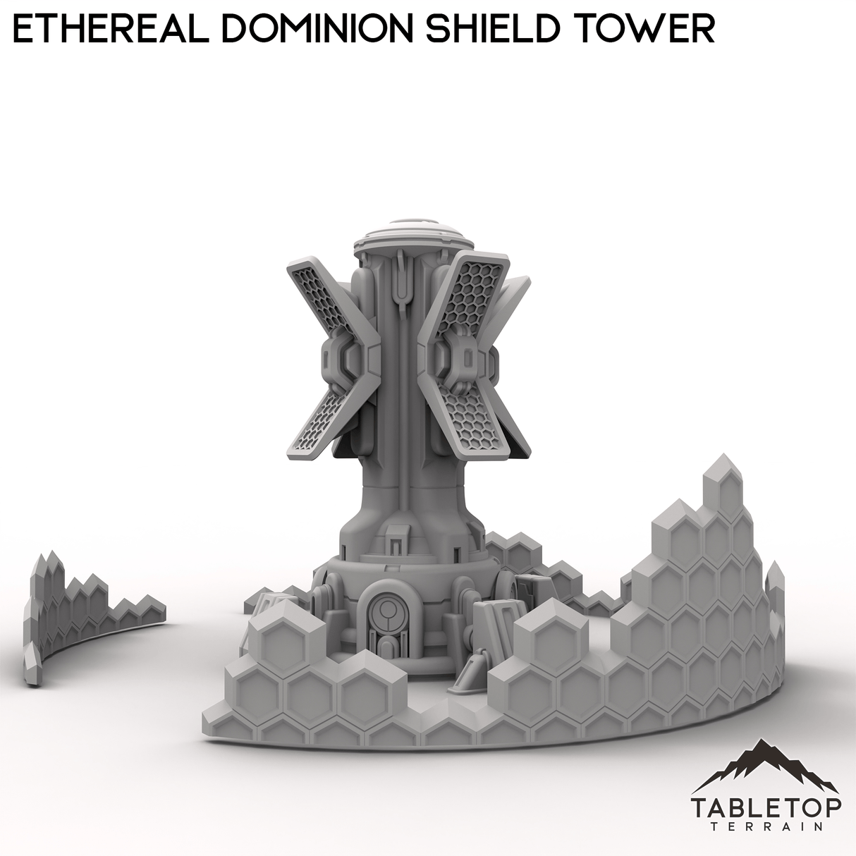 Tabletop Terrain Terrain Ethereal Dominion Shield Tower