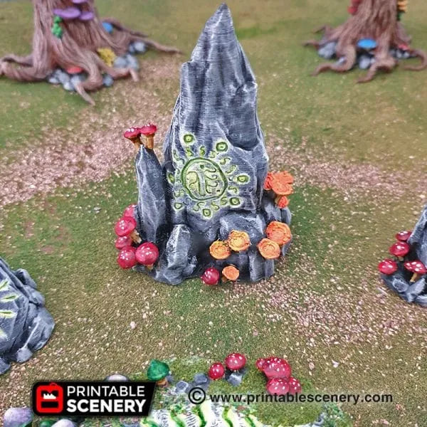 Tabletop Terrain Terrain Faerie Circle - Fantasy Terrain