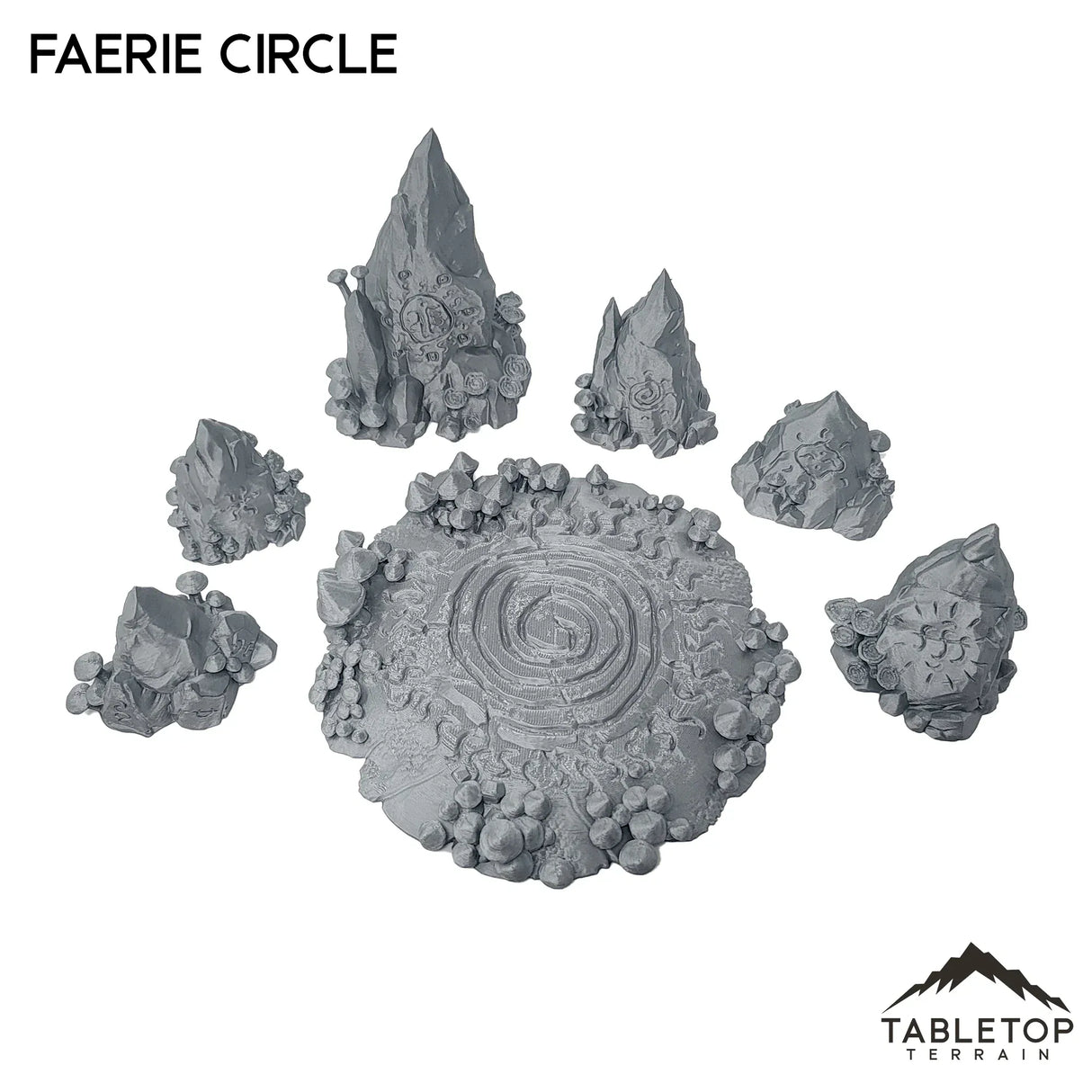 Tabletop Terrain Terrain Faerie Circle - Fantasy Terrain