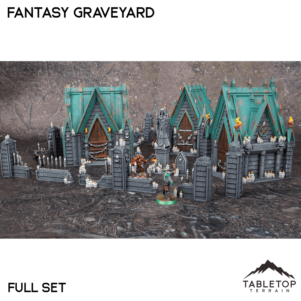 Tabletop Terrain Terrain Fantasy Graveyard