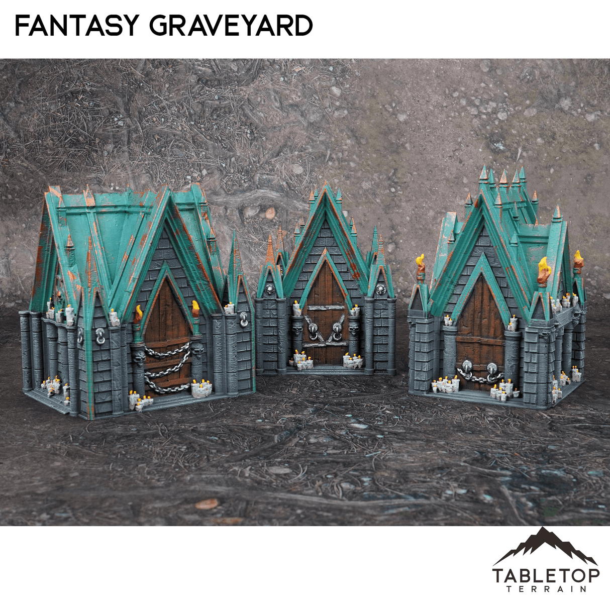 Tabletop Terrain Terrain Fantasy Graveyard