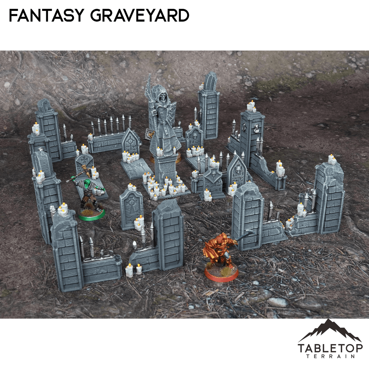 Tabletop Terrain Terrain Fantasy Graveyard