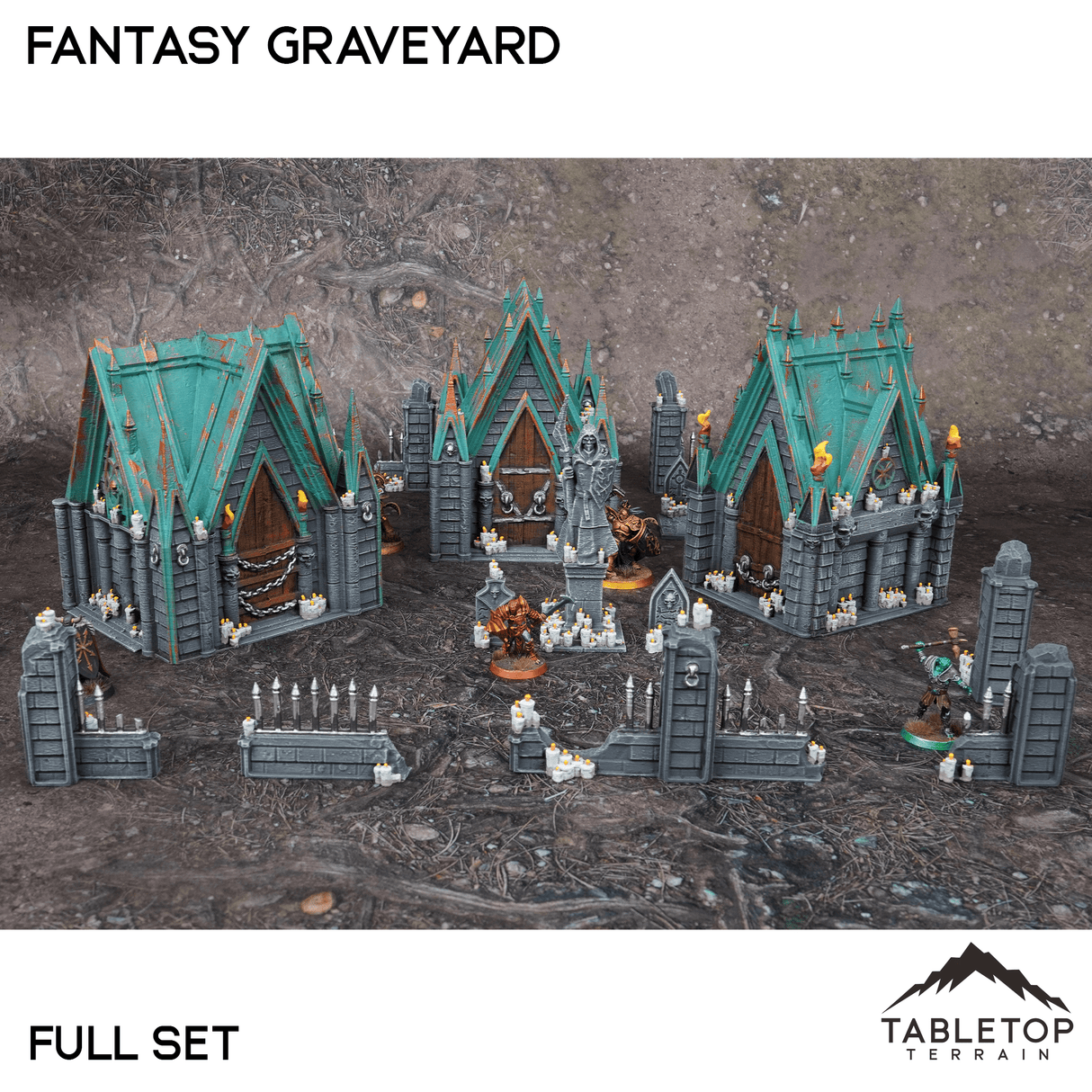 Tabletop Terrain Terrain Fantasy Graveyard