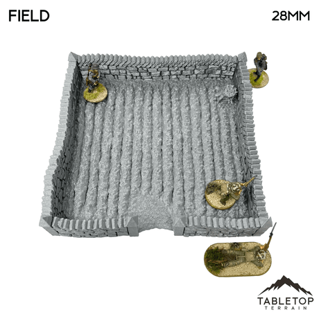 Tabletop Terrain Terrain Farm Fields - Country & King - Fantasy Historical Terrain