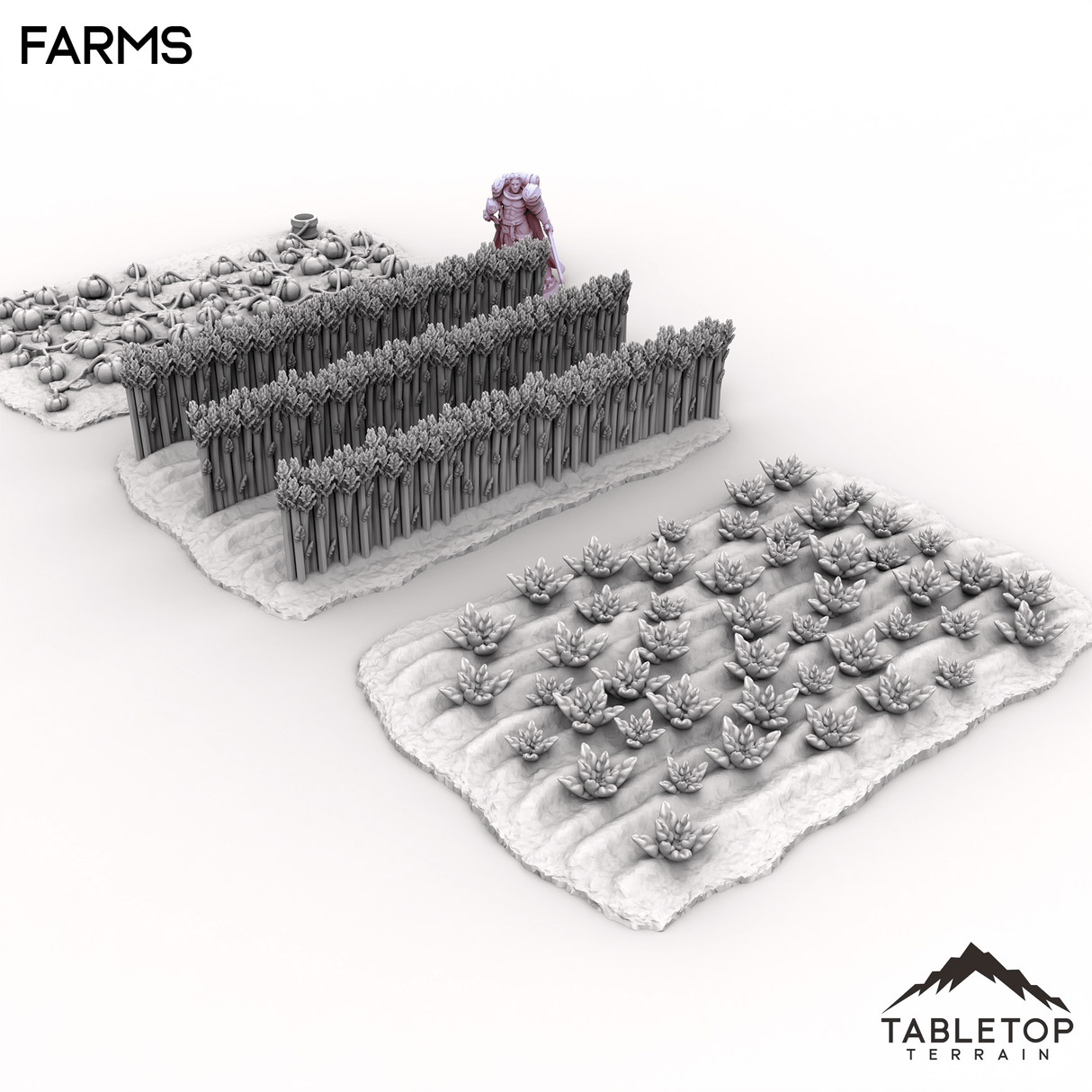 Tabletop Terrain Terrain Farms - Kingdom of Saxonia