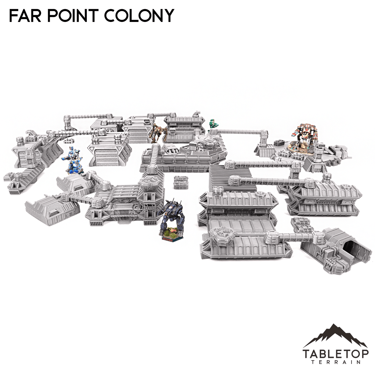 Tabletop Terrain Terrain Farpoint Colony - 6mm