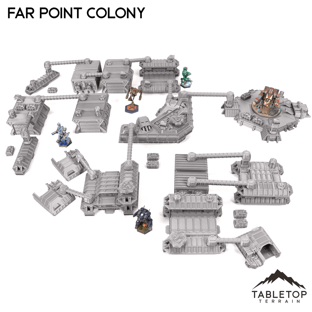 Tabletop Terrain Terrain Farpoint Colony - 6mm
