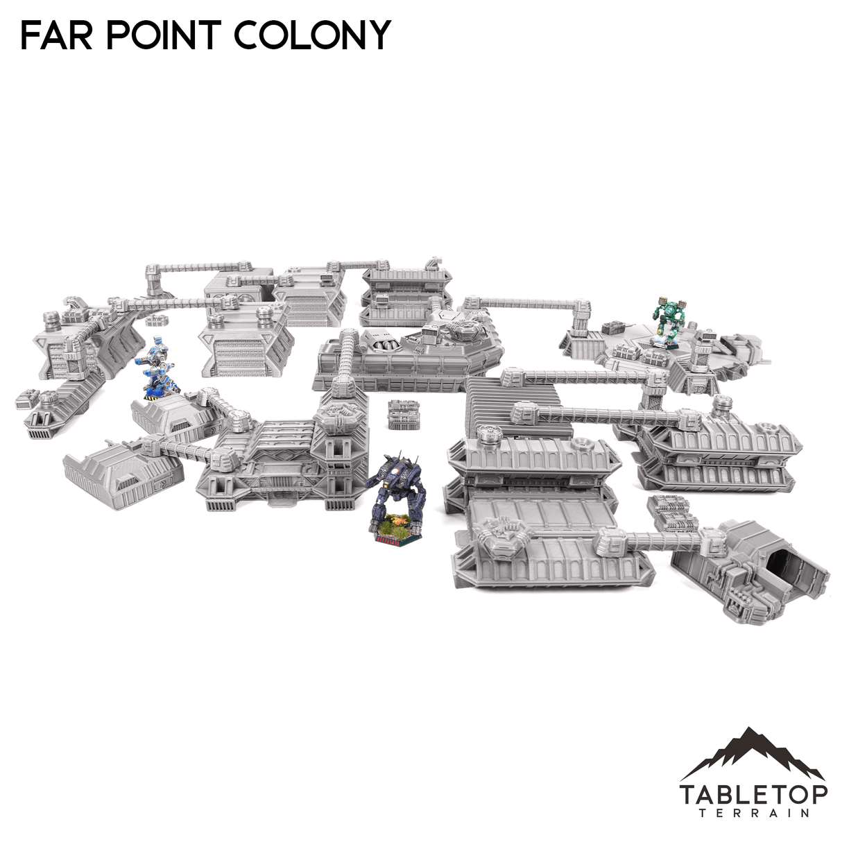 Tabletop Terrain Terrain Farpoint Colony - 6mm