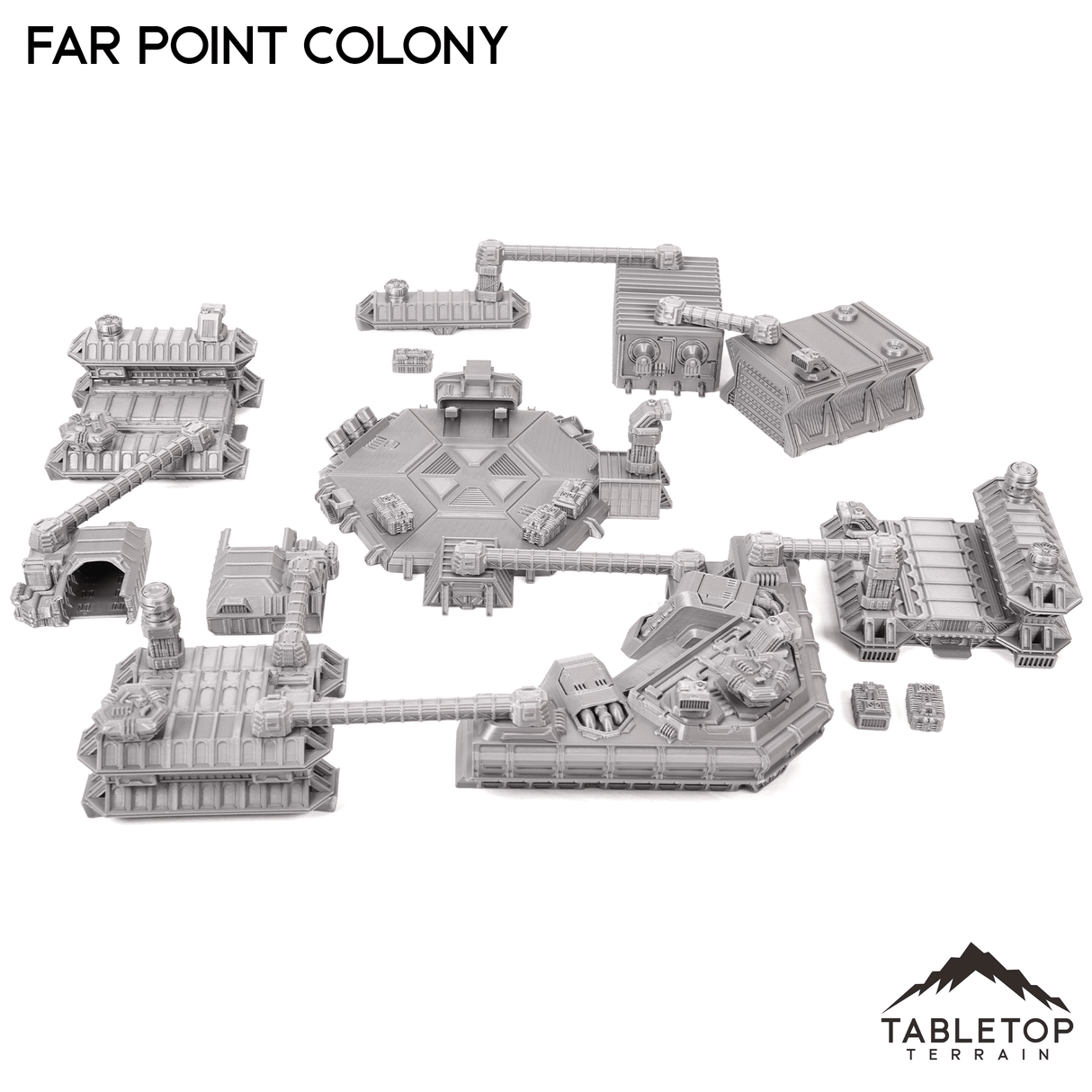 Tabletop Terrain Terrain Farpoint Colony - 6mm