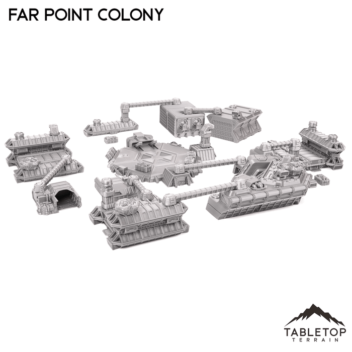 Tabletop Terrain Terrain Farpoint Colony - 6mm