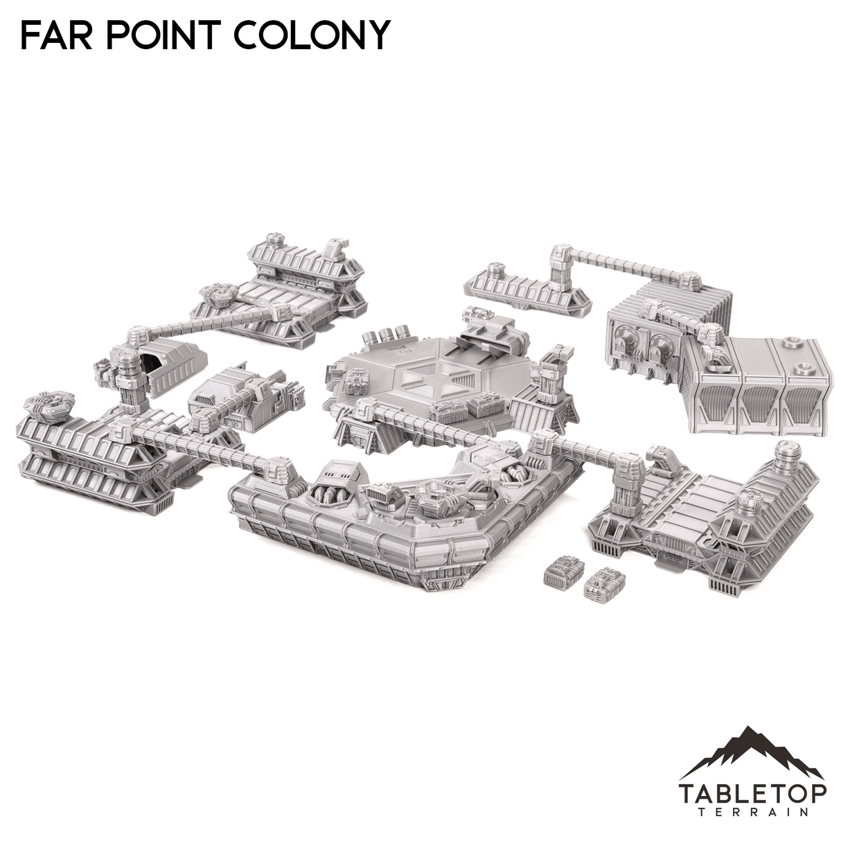 Tabletop Terrain Terrain Farpoint Colony - 6mm