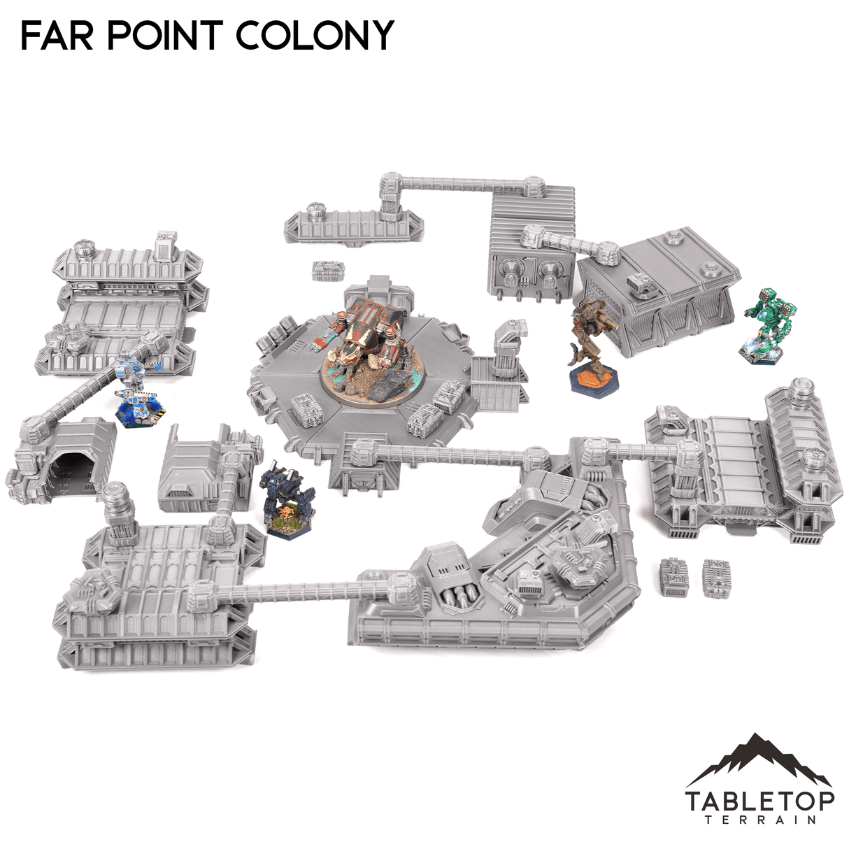 Tabletop Terrain Terrain Farpoint Colony - 6mm