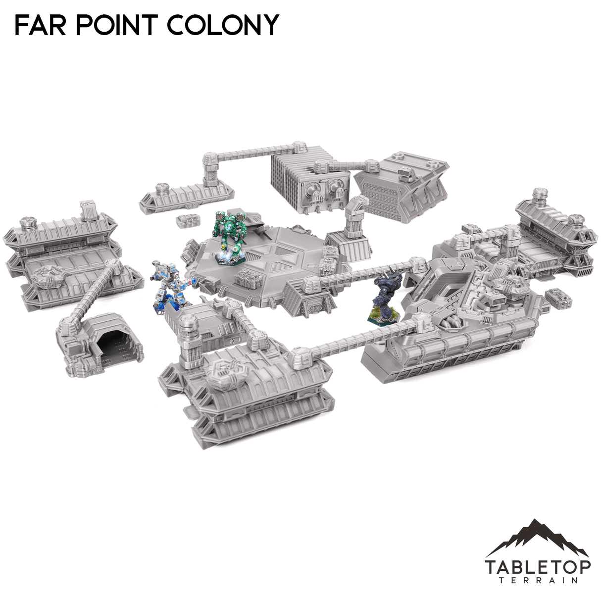 Tabletop Terrain Terrain Farpoint Colony - 6mm