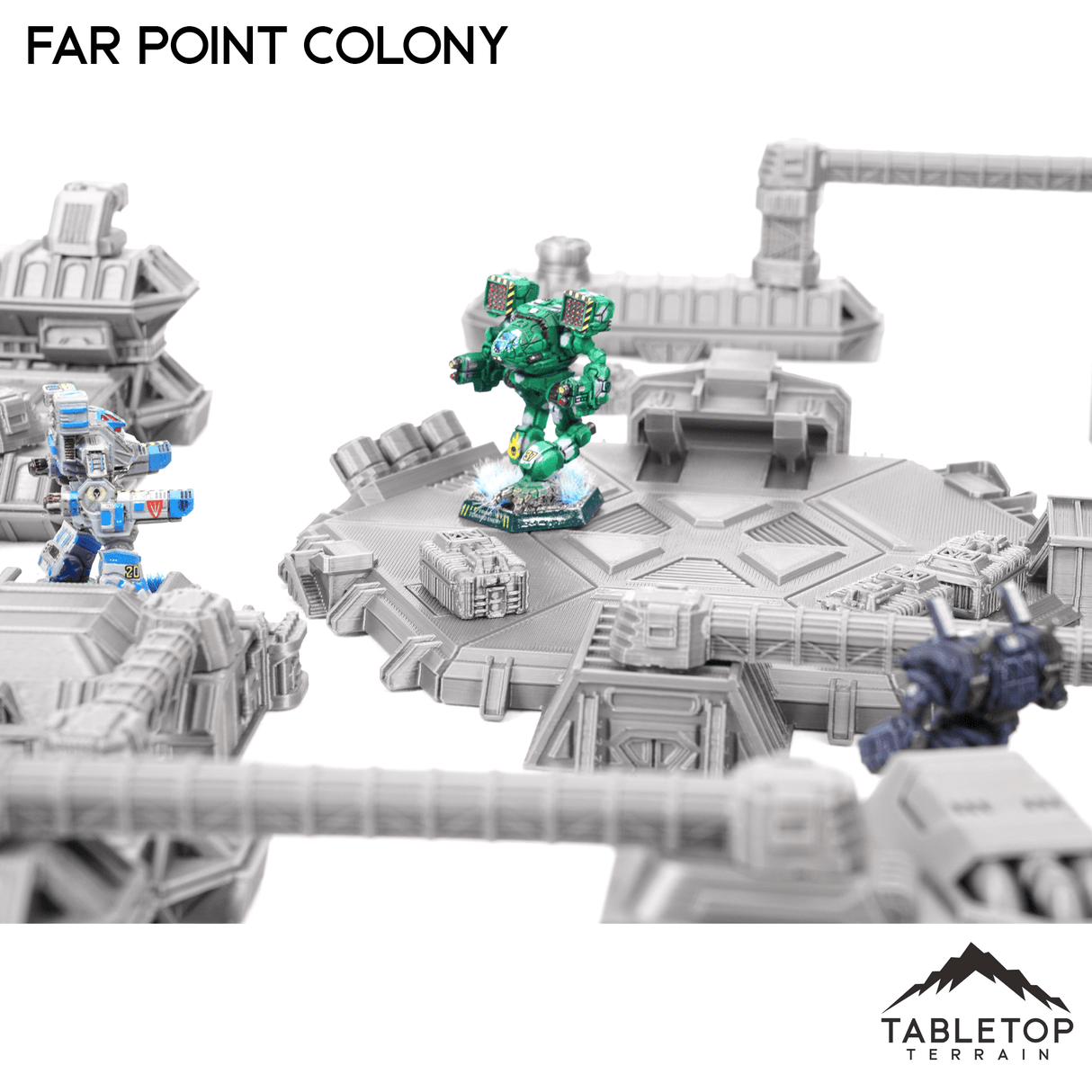 Tabletop Terrain Terrain Farpoint Colony - 6mm