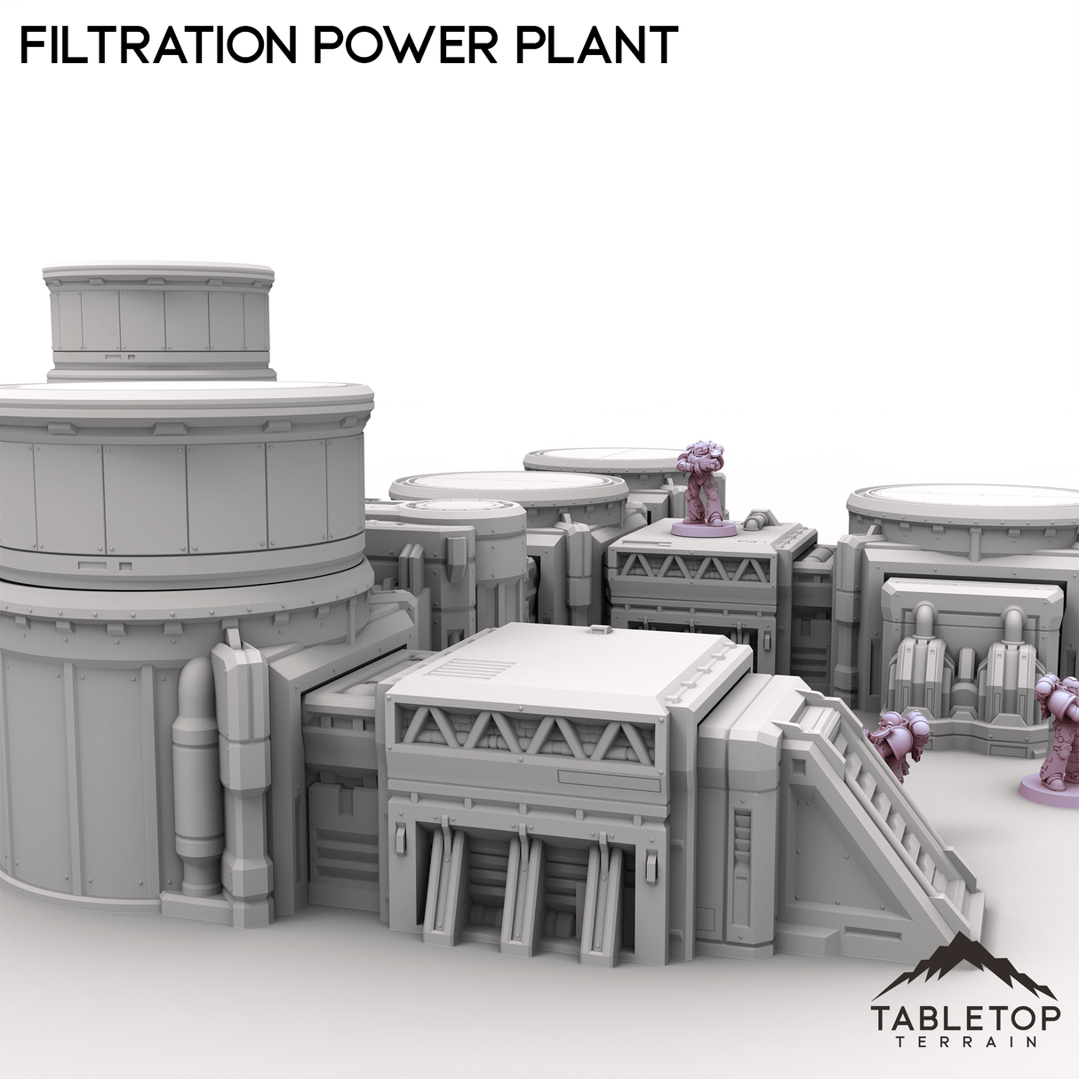 Tabletop Terrain Terrain Filtration Power Plant
