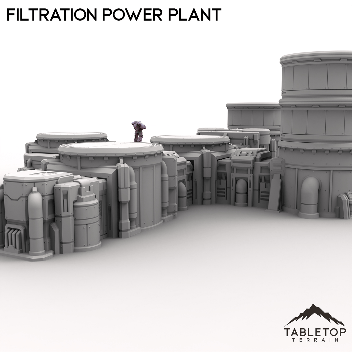 Tabletop Terrain Terrain Filtration Power Plant