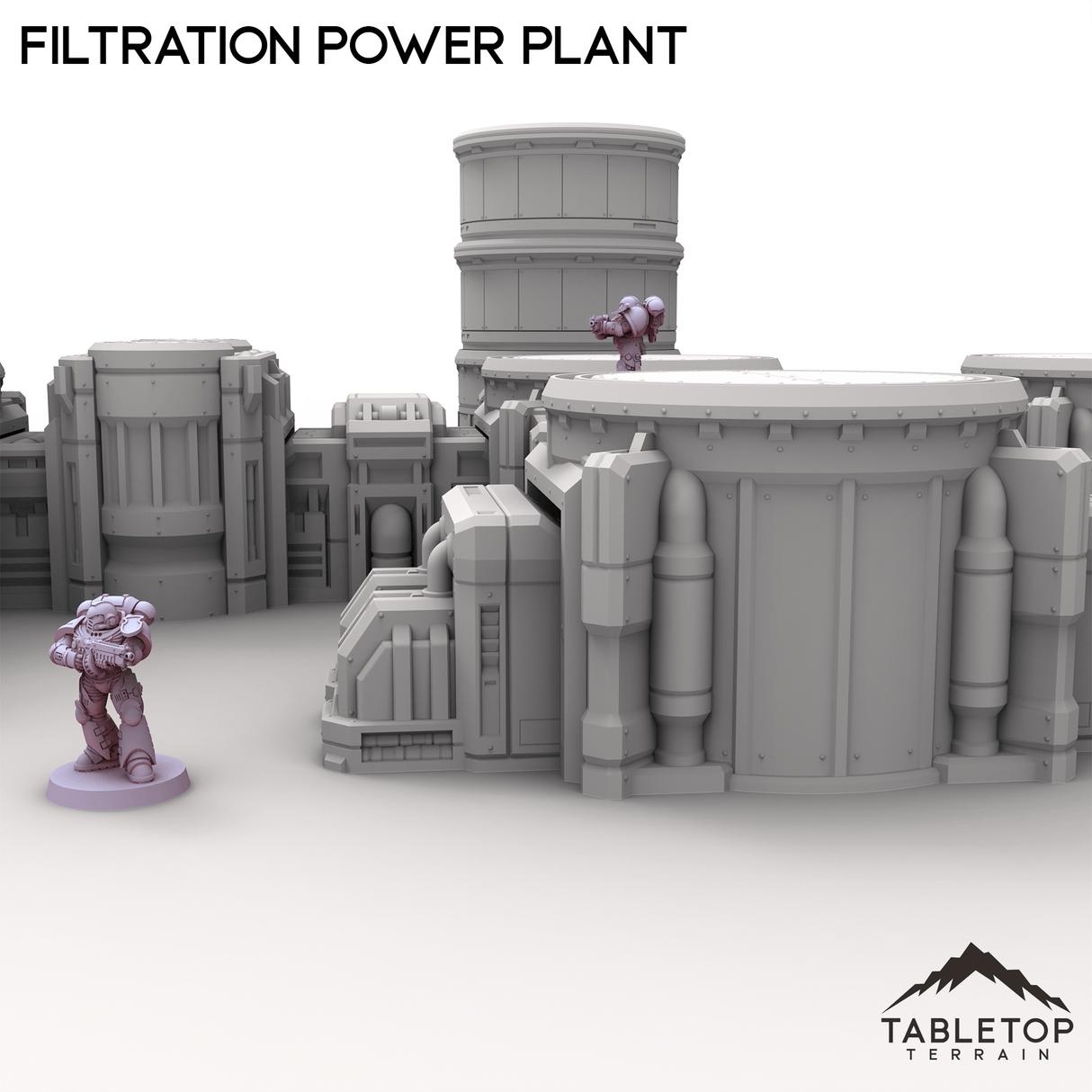 Tabletop Terrain Terrain Filtration Power Plant