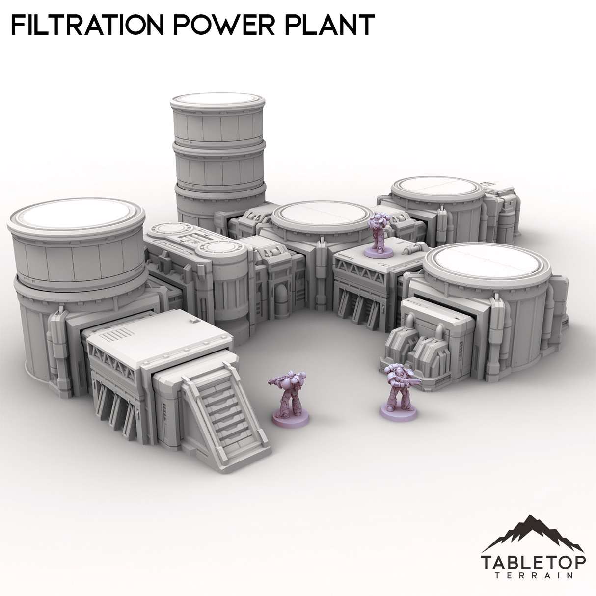 Tabletop Terrain Terrain Filtration Power Plant
