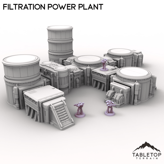 Tabletop Terrain Terrain Filtration Power Plant