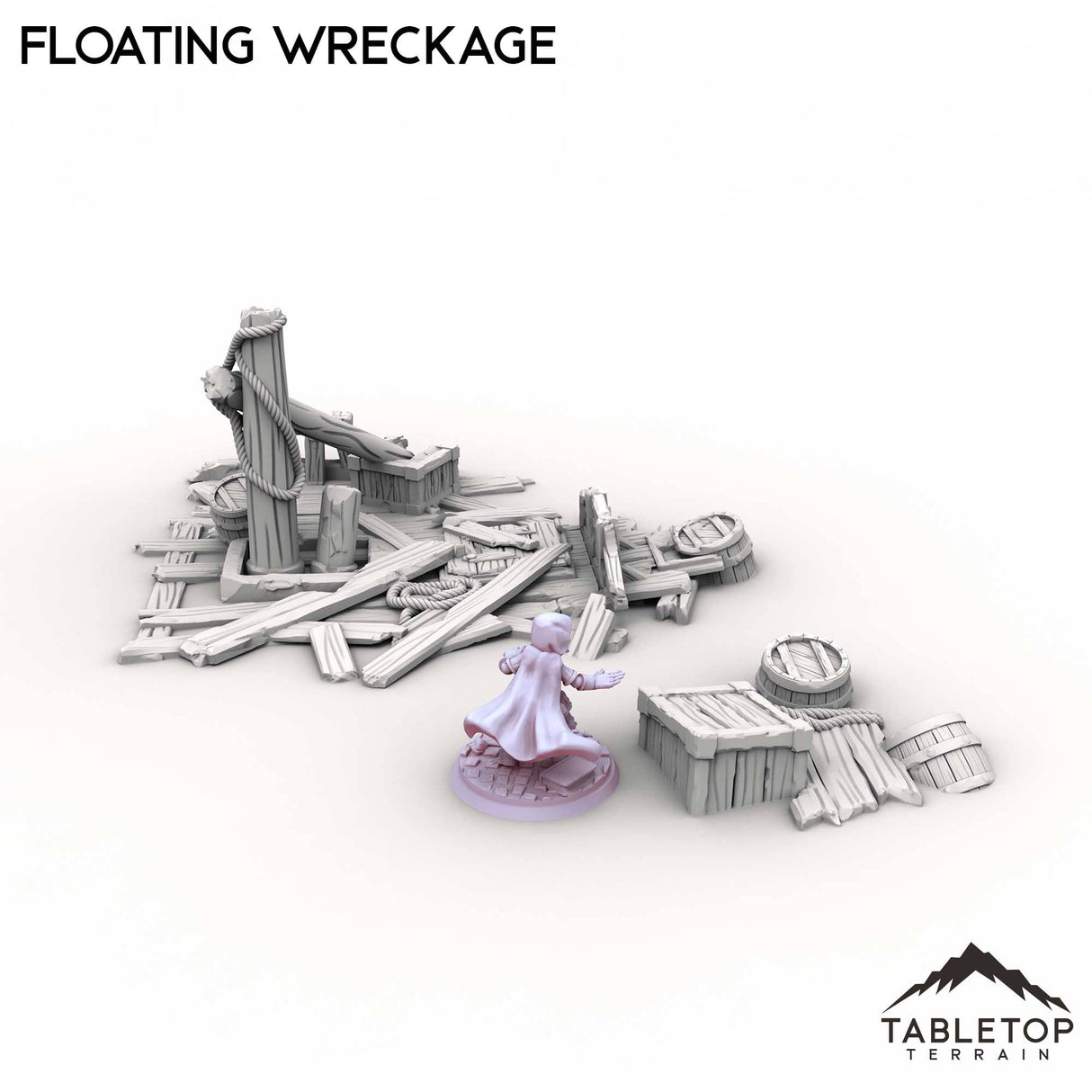Tabletop Terrain Terrain Floating Wreckage